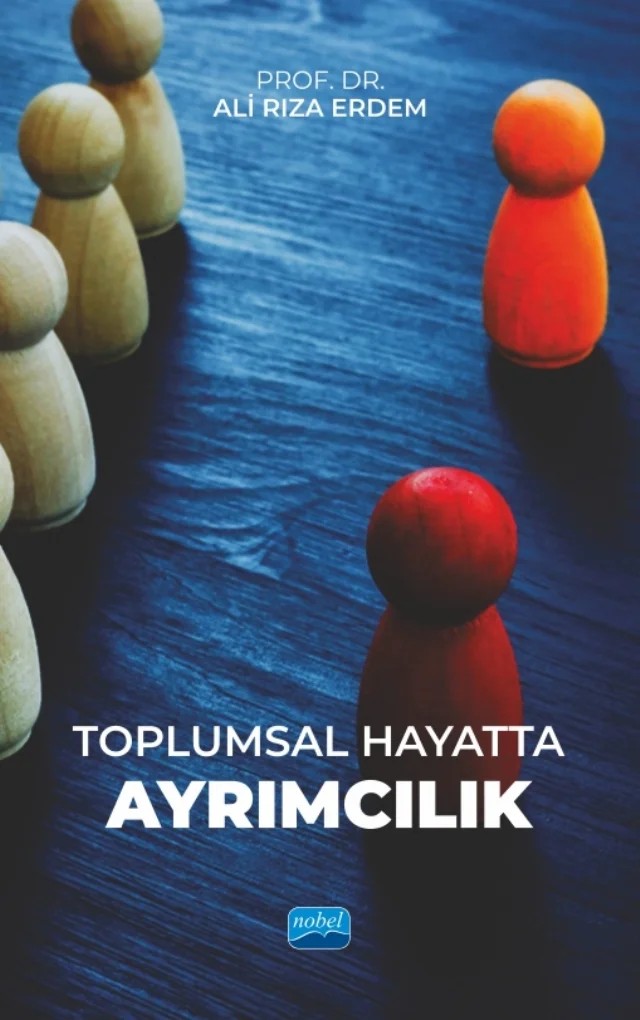Toplumsal Hayatta Ayrımcılık – Ali Rıza Erdem – Nobel Akademik Yayıncılık kitap kapağı