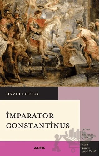 İmparator Constantinus – David Potter – Alfa Yayınları kitap kapağı