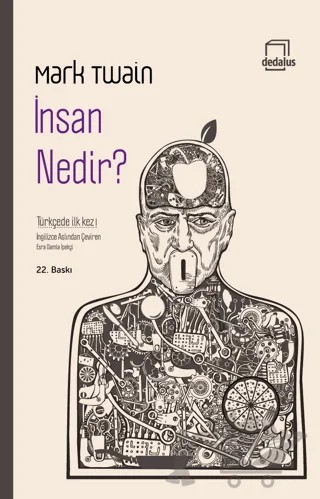 İnsan Nedir? – Mark Twaın – Dedalus Kitap kitap kapağı