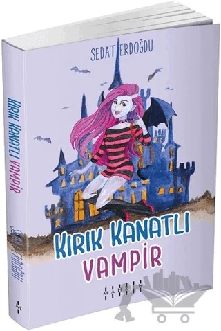 Kırık Kanatlı Vampir – Sedat Erdoğdu – Mahzen Yayıncılık kitap kapağı