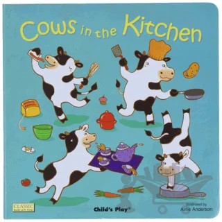 Cows in the Kitchen – Kolektif – Child's Play kitap kapağı