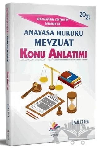 2021 Kaymakamlık Hakimlik KPSS A Grubu Anayasa Hukuku Mevzuat Konu Anlatımı – Ozan Erdem – Dizgi Kitap kitap kapağı