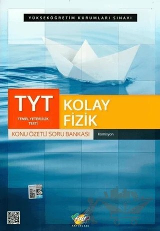 YKS TYT Kolay Fizik Konu Özetli Soru Bankası – Kolektif – Fdd Yayınları kitap kapağı