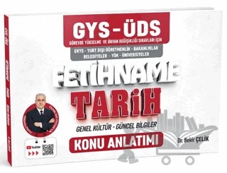 GYS - ÜDS Fetihname Tarih Konu Anlatımı – Bekir Çelik – Bekir Çelik kitap kapağı