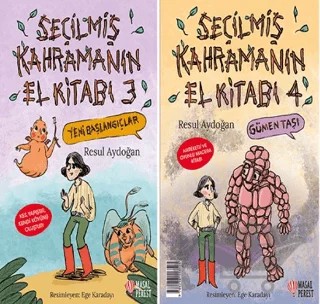 Seçilmiş Kahramanın El Kitabı 3 Yeni Başlangıçlar Seçilmiş Kahramanın El Kitabı 4 Gümen Taşı – Resul Aydoğan – Masalperest kitap kapağı