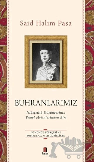 Buhranlarımız – Said Halim Paşa – Kapı Yayınları kitap kapağı