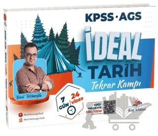 2026 KPSS MEB AGS İdeal Tarih Video Konu Anlatımlı Tekrar Kampı – Birol Yetimoğlu – Dizgi Kitap kitap kapağı