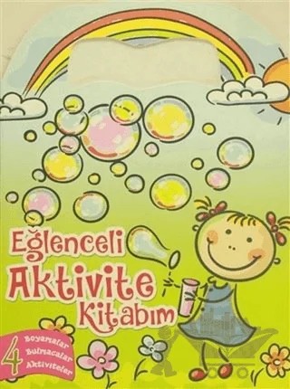 Eğlenceli Aktivite Kitabım 4 - Pembe Kitap – Kolektif – Revzen Kitap kitap kapağı