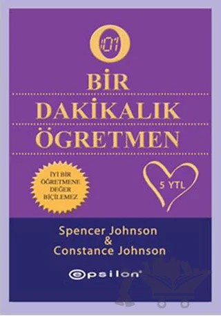 Bir Dakikalık Öğretmen – Constance Johnson, Spencer Johnson – Epsilon Yayınevi kitap kapağı