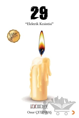 29 - Elektrik Kesintisi – Onur Çetinbaş – Cinius Yayınları kitap kapağı