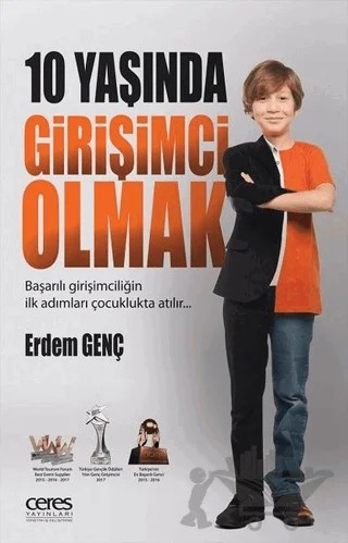 10 Yaşında Girişimci Olmak – Erdem Genç – Ceres Yayınları kitap kapağı