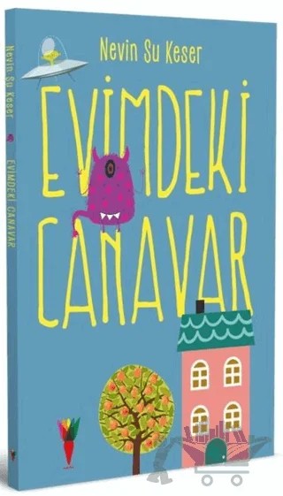 Evimdeki Canavar – Nevin Su Keser – Kırmızı Havuç Yayınları kitap kapağı