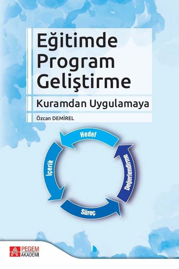 Eğitimde Program Geliştirme – Özcan Demirel – Pegem Akademi Yayıncılık kitap kapağı
