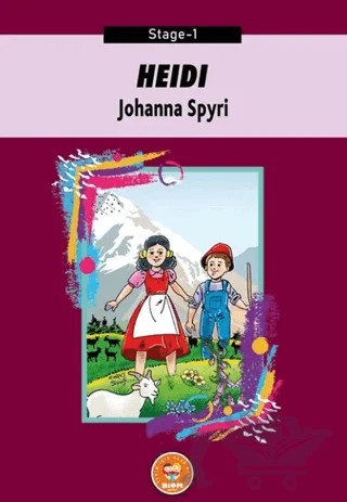 Heidi - Johanna Spyri (Stage-1) – Johanna Spyri – Biom Yayınları kitap kapağı