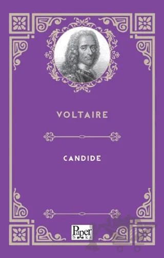 Candide – Voltaire – Paper Books kitap kapağı
