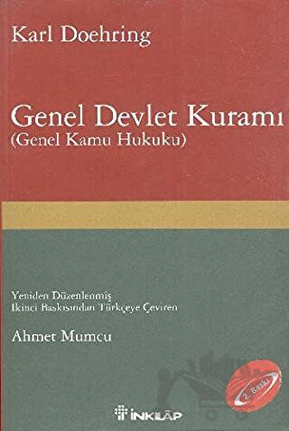 Genel Kamu Hukuku - Sistematik Bir Yaklaşım