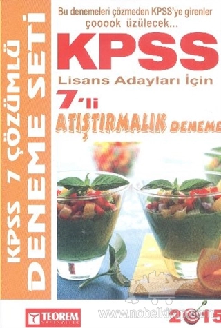 KPSS 7 Çözümlü Deneme Seti