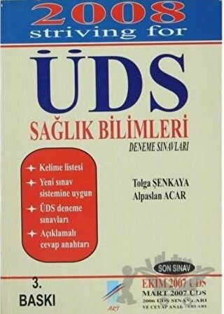 Kelime Listesi - Yeni Sınav Sistemine Uygun - ÜDS Deneme Sınavları - Açıklamalı Cevap Anahtarı