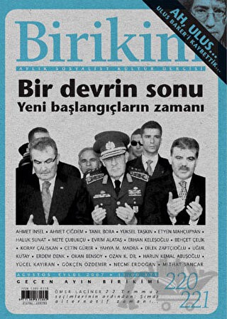 Bir Devrimin Sonu Yeni Başlangıç Zamanı