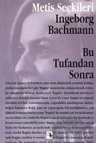 Ingeborg Bachmann’dan Seçme Yazılar