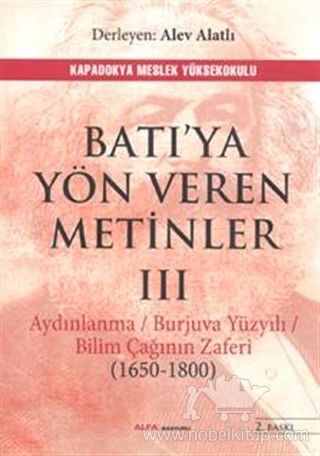 Aydınlanma - Burjuva Yüzyılı - Bilim Çağının Zaferi (1650-1800)