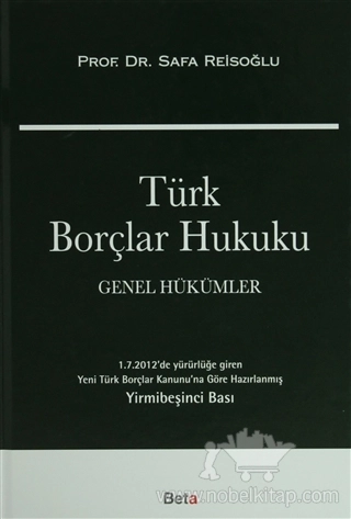 1.7.2012'de Yürürlüğe Giren Yeni Türk Borçlar Kanunu'na Göre Hazırlanmış