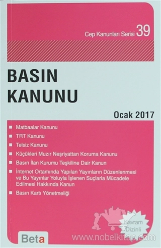 Cep Kanunları Serisi 39