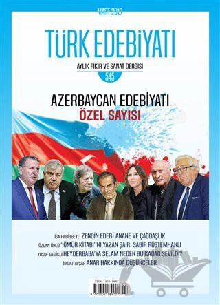 Azerbaycan Edebiyatı Özel Sayısı