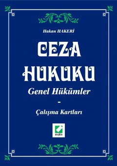 Ceza Hukuku Genel Hükümler Çalışma Kartları