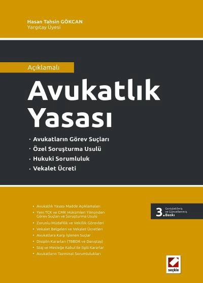 AçıklamalıAvukatlık Yasası