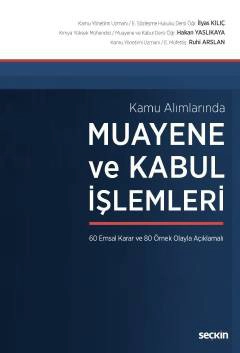 Kamu AlımlarındaMuayene ve Kabul İşlemleri