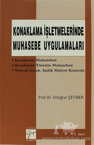 Konaklama Muhasebesi - Konaklama Yönetim Muhasebesi - Yiyecek-İçecek, İşçilik Maliyet Kontrolü