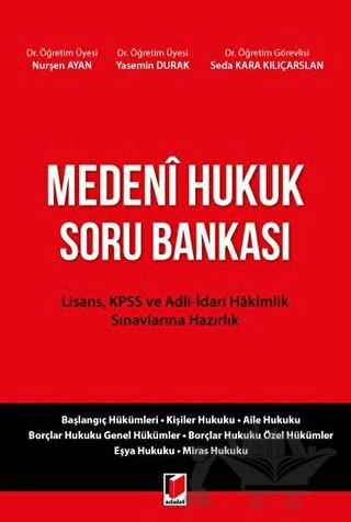 Lisans, KPSS ve Adli-İdari Hakimlik Sınavlarına Hazırlık