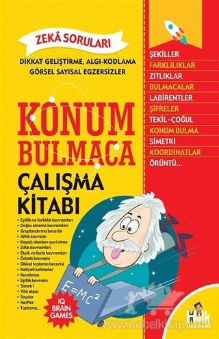 Dikkat Geliştirme Algı-Kodlama Görsel Sayısal Egzersizler ve Zeka Soruları - Çalışma Kitabı