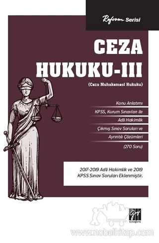 (Ceza Muhakemesi Hukuku)