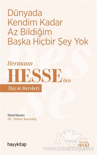 Hermann Hesse’den Hayat 
Dersleri			