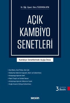 Açık Kambiyo Senetleri Kambiyo Senetlerinde Açığa İmza