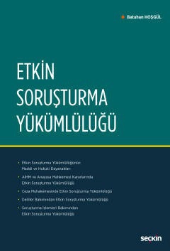 Etkin Soruşturma Yükümlülüğü