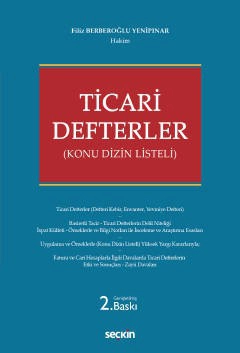 Ticari Defterler &#40;Konu Dizin Listeli&#41;