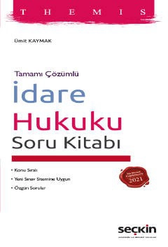 Tamamı ÇözümlüTHEMIS – İdare Hukuku Soru Kitabı Konu Sıralı – Yeni Sınav Sistemine Uygun – Özgün Sorular