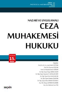 Ceza Muhakemesi Hukuku (Nazari ve Uygulamalı)