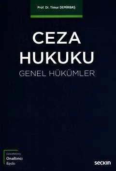 Ceza Hukuku Genel Hükümler