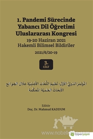 19 - 20 Haziran 2021 Hakemli Bilimsel Bildiriler 2021 / 6 / 20 - 19