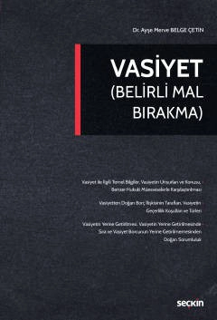 Vasiyet &#40;Belirli Mal Bırakma&#41;