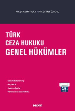 Türk Ceza Hukuku Genel Hükümler