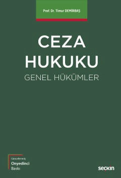 Ceza Hukuku Genel Hükümler