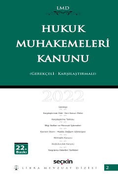 Karşılaştırmalı – Gerekçeli Hukuk Muhakemeleri Kanunu / LMD–2  Libra Mevzuat Dizisi