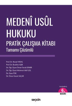 Medeni Usul Hukuku Pratik Çalışma Kitabı  Tamamı Çözümlü