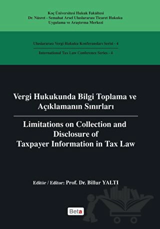 Uluslararası Vergi Hukuku Konferansları Serisi 4 - International Tax Law Conference Series 4