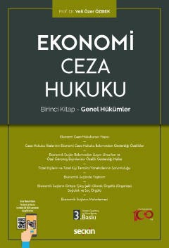 Ekonomi Ceza Hukuku – Birinci Kitap: Genel Hükümler